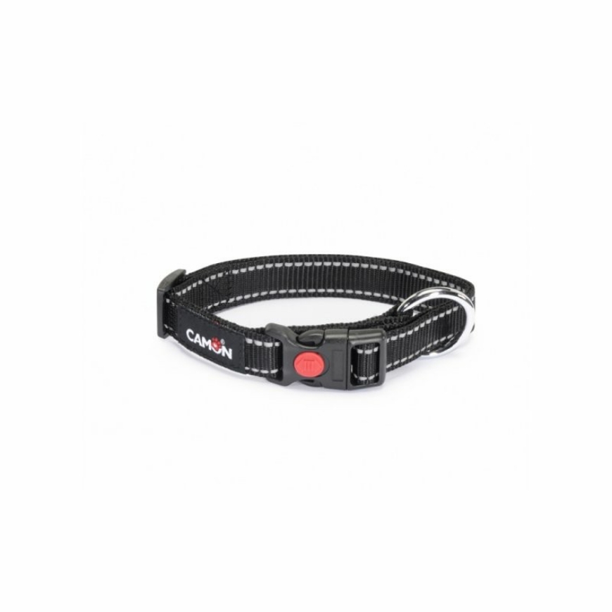 Picture of Camon Flat Collar in Calf Skin 18x430 mm Black
