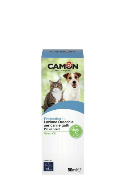 Picture of Camon Neem Oil Ear Care Lotion 50 Ml For Dog'S And Cat'S