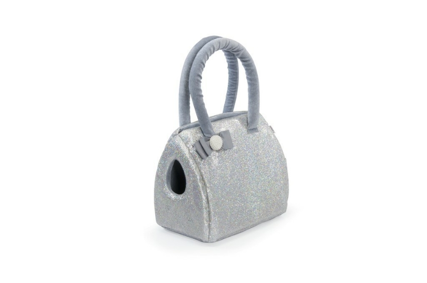 Picture of Camon Pet Carrier with Bow Silver Litter Small