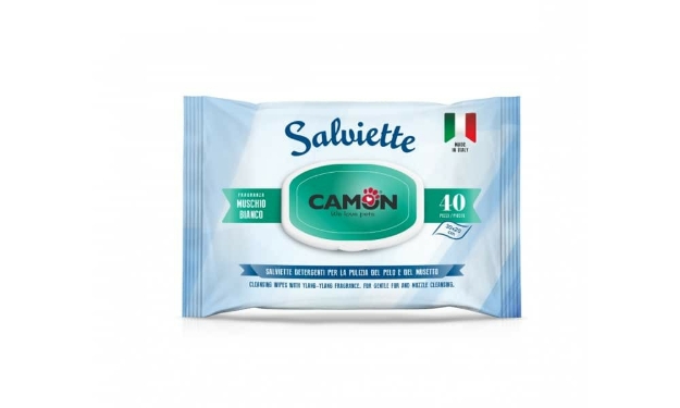Picture of Camon White Musk Cleaning Wipes 40 Pc'S