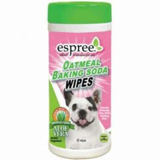 Picture of Espree Oatmeal Baking Soda Wipes 5 Count Oat Meal