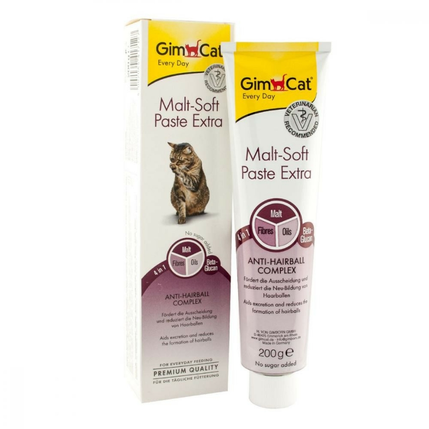 Picture of Gimcat Malt Soft Extra Paste 200 g Professional line