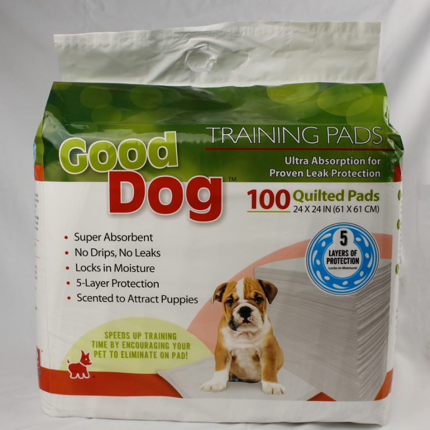 Picture of Good Dog Training Pads 100 Pk 6 Case
