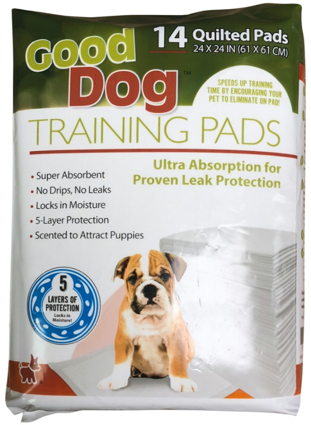 Picture of Good Dog Training Pads 14 Pk 16 Case