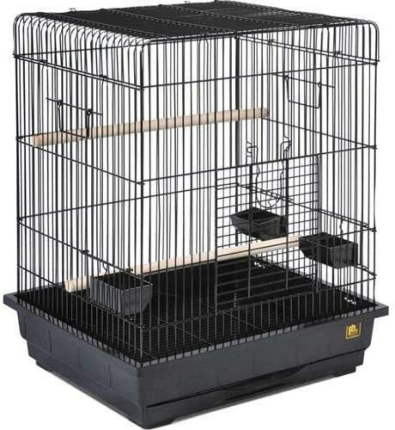 Picture of Parrot Cage W Square Roof 2 Pk