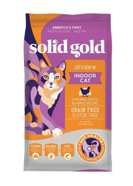 Picture of Solidgold - Let'S Stay In Indoor Chicken For Cats 5.4 G