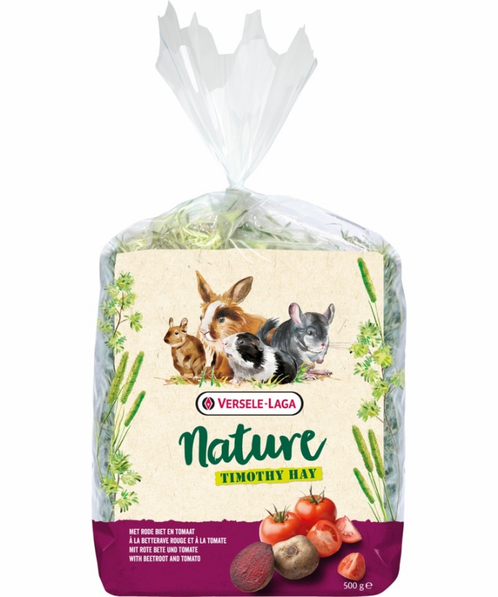 صورة Versele Laga Timothy Hay 500 g Beetroot