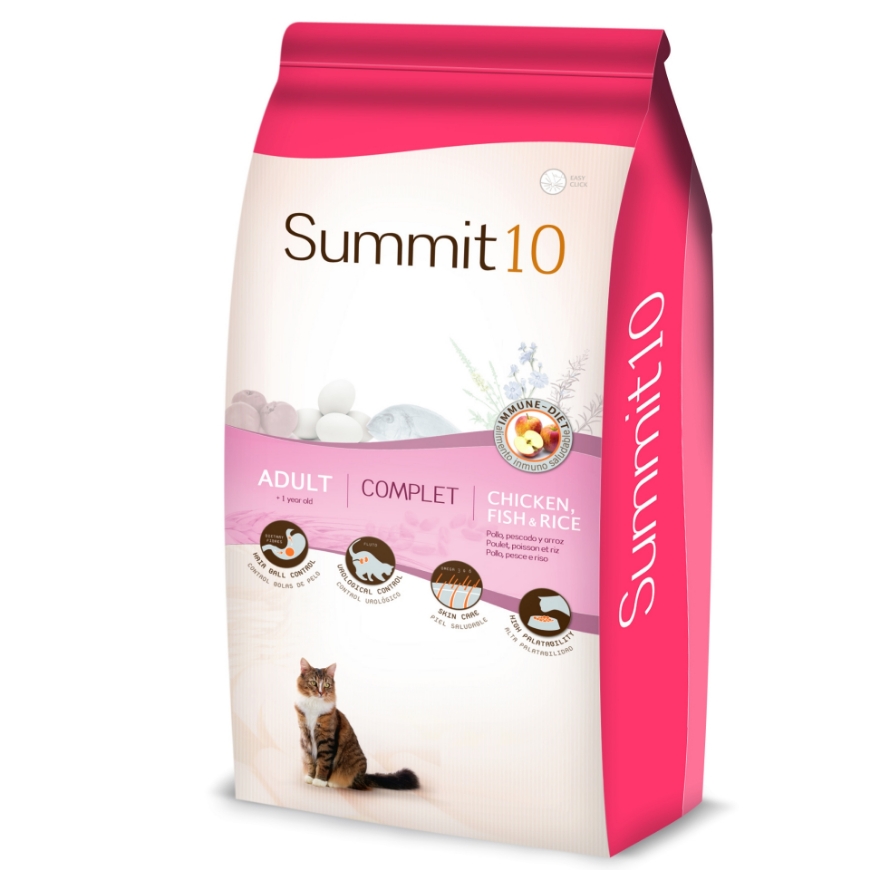 صورة Summit 10 Cat Adult Complet Chicken Fish And Rice