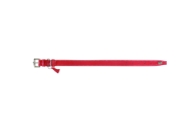 صورة Camon Double Layer Calf Leather Collar With Tassel Red 
