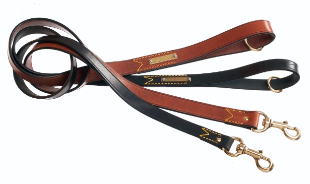 Picture of Camon Leather Leash Brown
