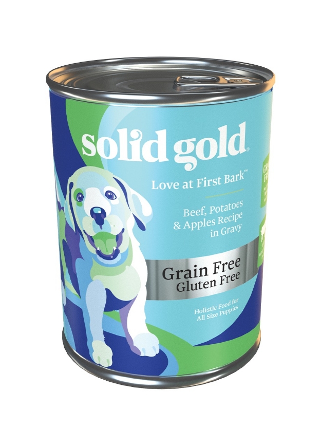 صورة Solidgold Love At First Bark Beef Engraving Can 374 G