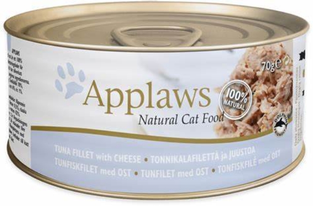 Picture of Applaws Cat Tuna Filet With Cheese In Broth 70G