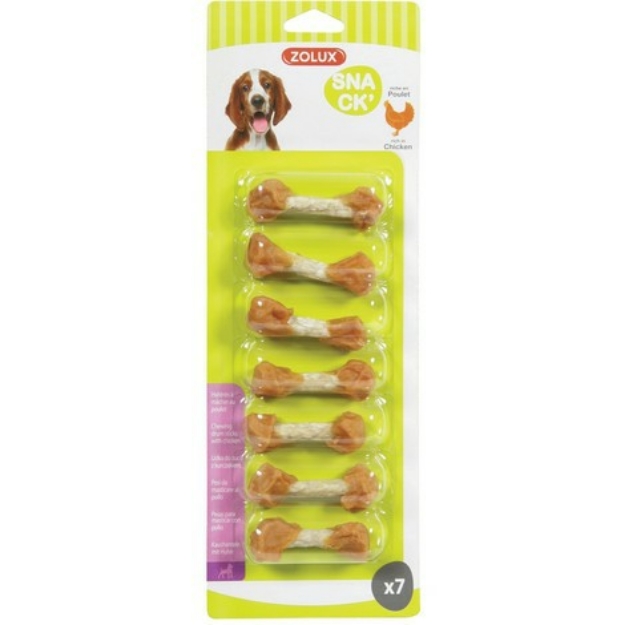 Picture of Zolux Snack X7 -Chicken Chewing Sticks For Dogs 70G