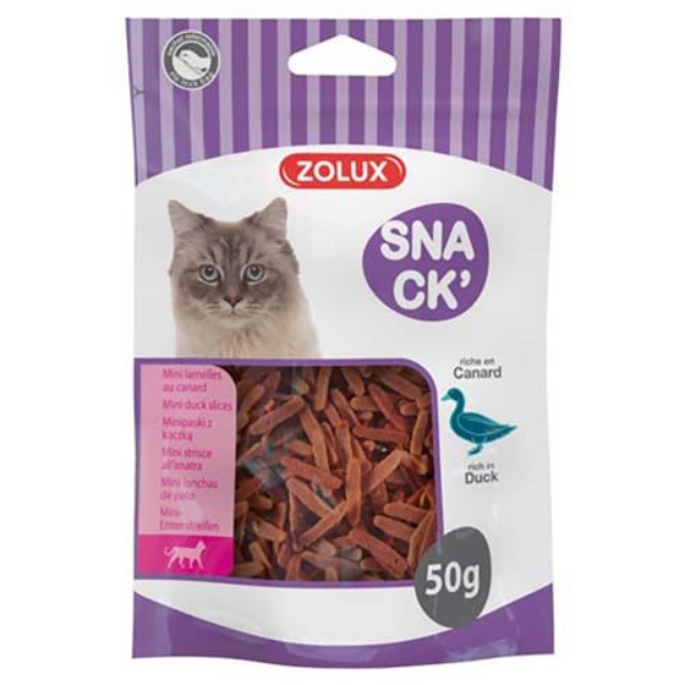 Picture of Zolux Snack Cat Mini Duck Slices For Cats 50G