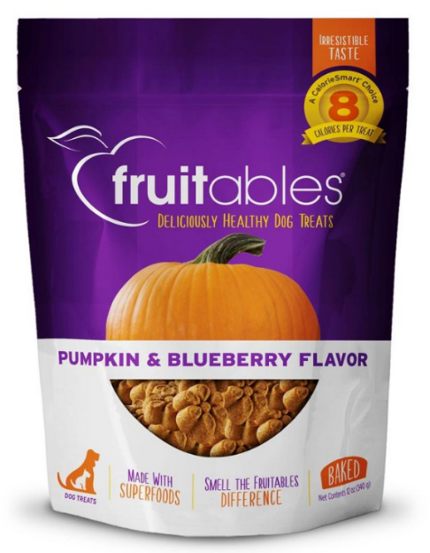 Picture of Fruitables Crunchie Pumpkin And Blueberry For Dogs 340G