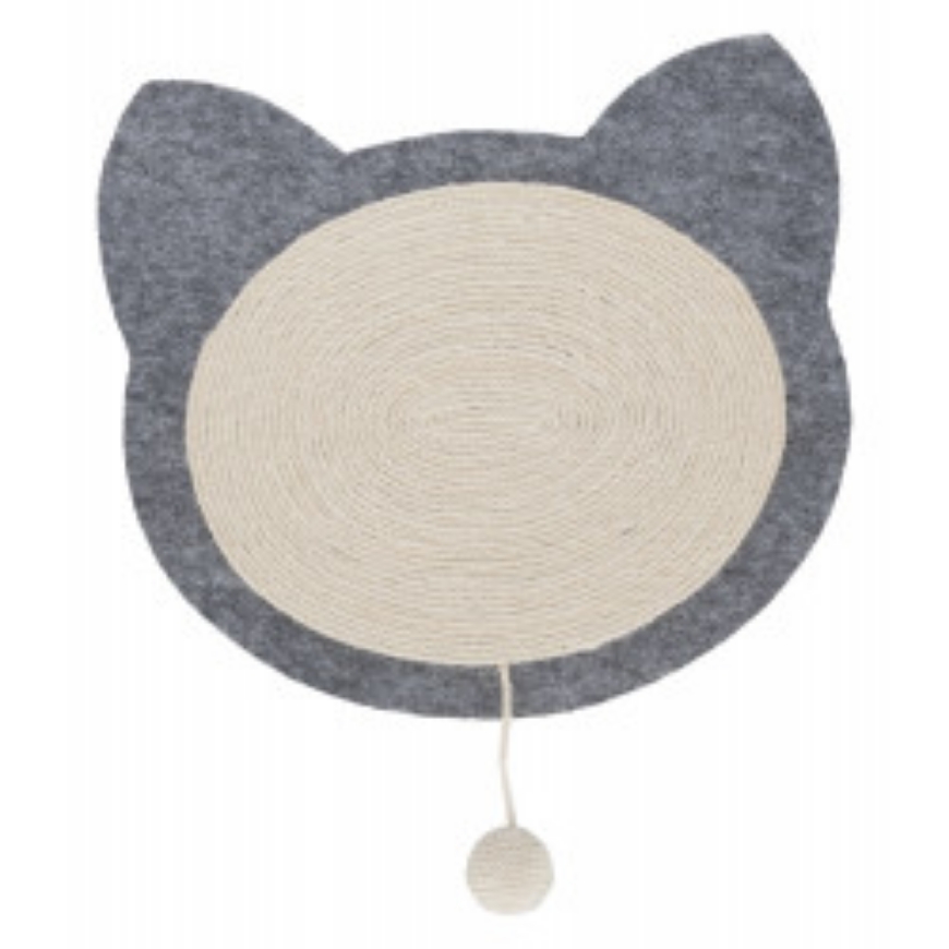 صورة Trixie  Junior Cat Scratching Mat Felt 40 × 35 Cm Naturalgrey