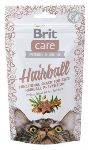 صورة  Brit Care Cat Snack Hairball 50G
