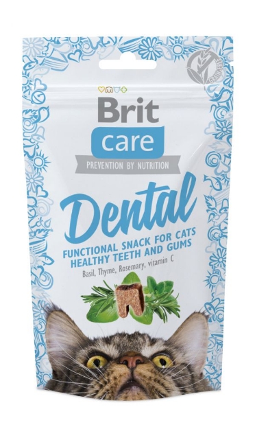 صورة  Brit Care Cat Snack Dental 50G