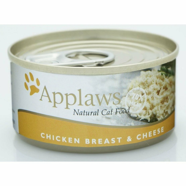 Picture of Applaws Cat Chicken Breast With Cheese In Broth 70G
