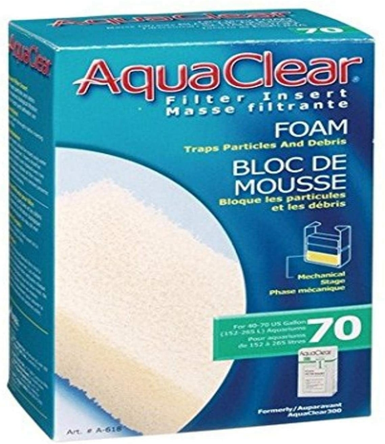 صورة Aquaclear-70-Filter-Insert-50-Gal-Clear-Foam