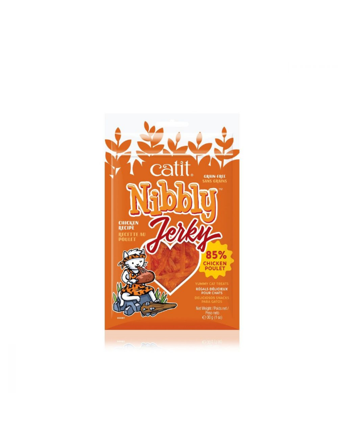 صورة Catit Nibbly Jerky- Chicken 30G