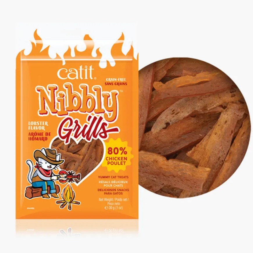 صورة Catit Nibbly Grills Chicken And Lobster 30G