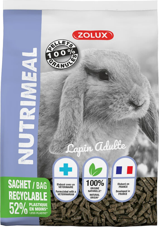 Picture of Zolux Nutrimeal3 Pellets Food For Rabbits 800G