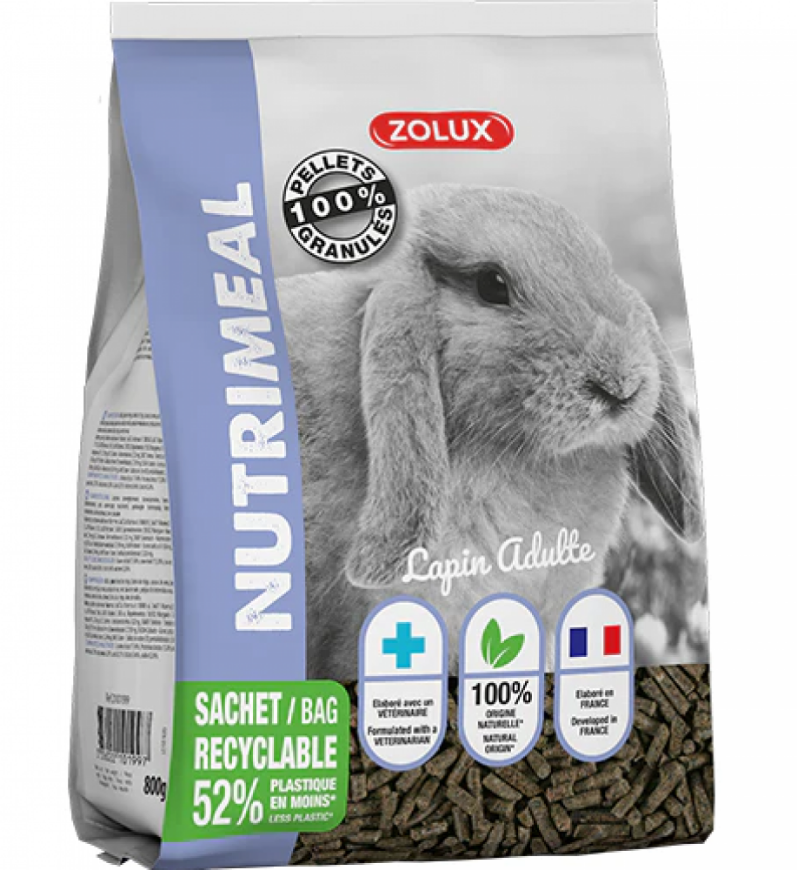 صورة Zolux Nutrimeal3 Pellets Food For Rabbits 2.5Kg