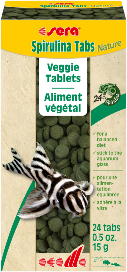 صورة Sera Spirulina Tab Nature 24 Tabs