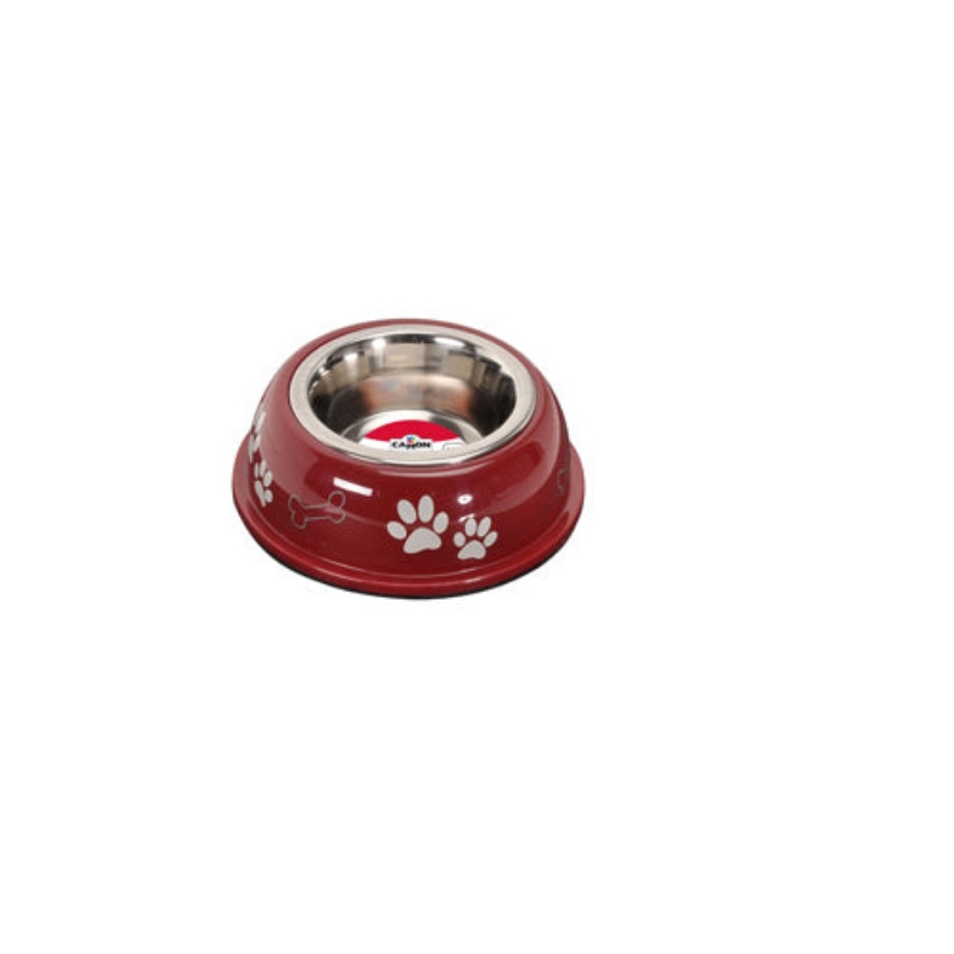 صورة Camon-Bowl-Steel-Plastic-Burgundy-400Ml