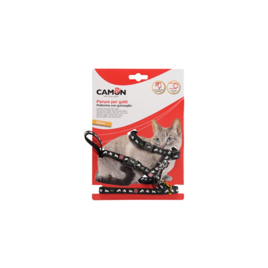 صورة Camon Cat Lead Set-Red/Black/Blue- 10X1200Mm