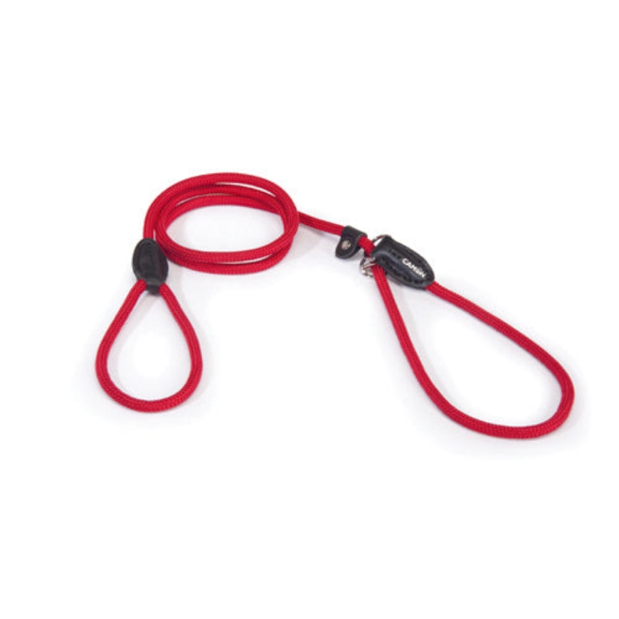 صورة Camon Nylon Rope Choke Leash - Red - 8X1750Mm
