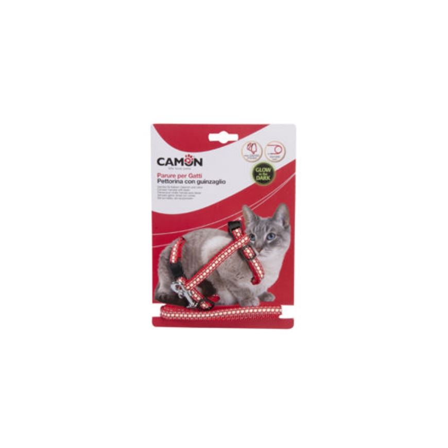 صورة Camon Cat Harness And Leash-Glow In The Dark 10X1200