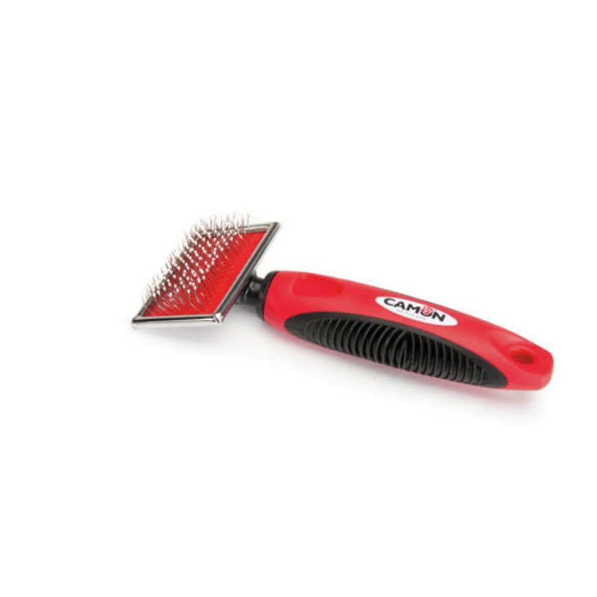 Picture of Camon-Slicker-Brush-With-St-Steel-Plastic-Pins-60X45Mm-Sm