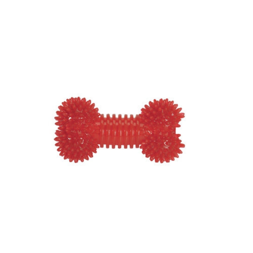 صورة Camon Dog Toy - Tpr Bone With Nubs - Squeaker