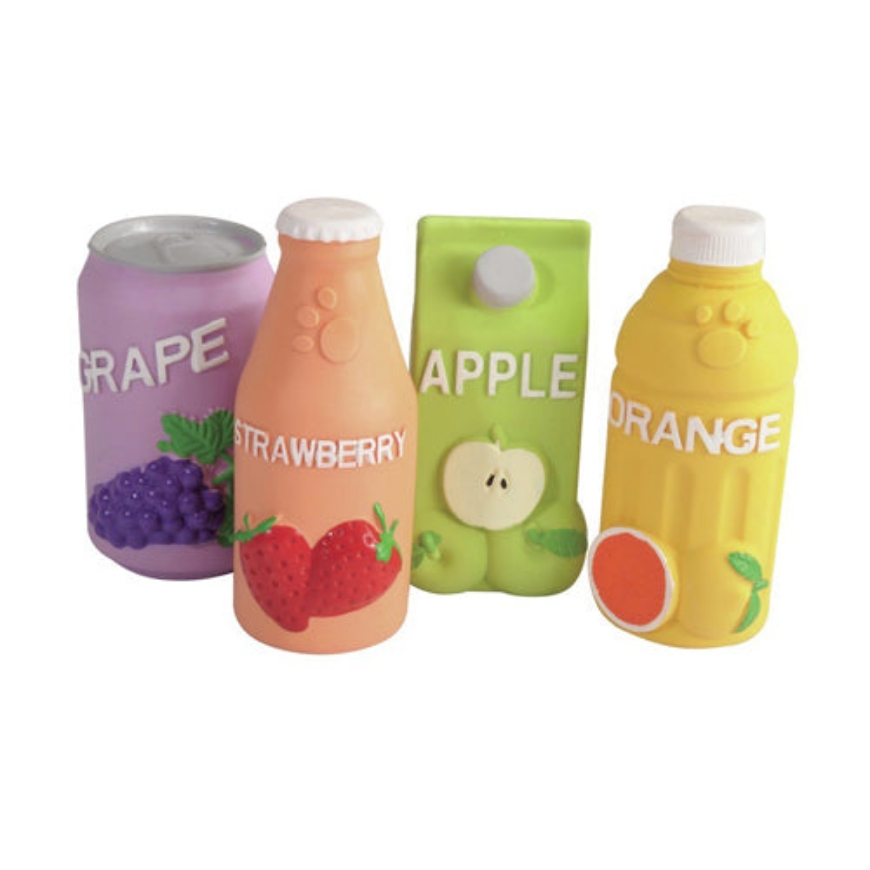 صورة Camon Latex Toy Wadding And Squeaker-Fruit Juice Mix-11Cm