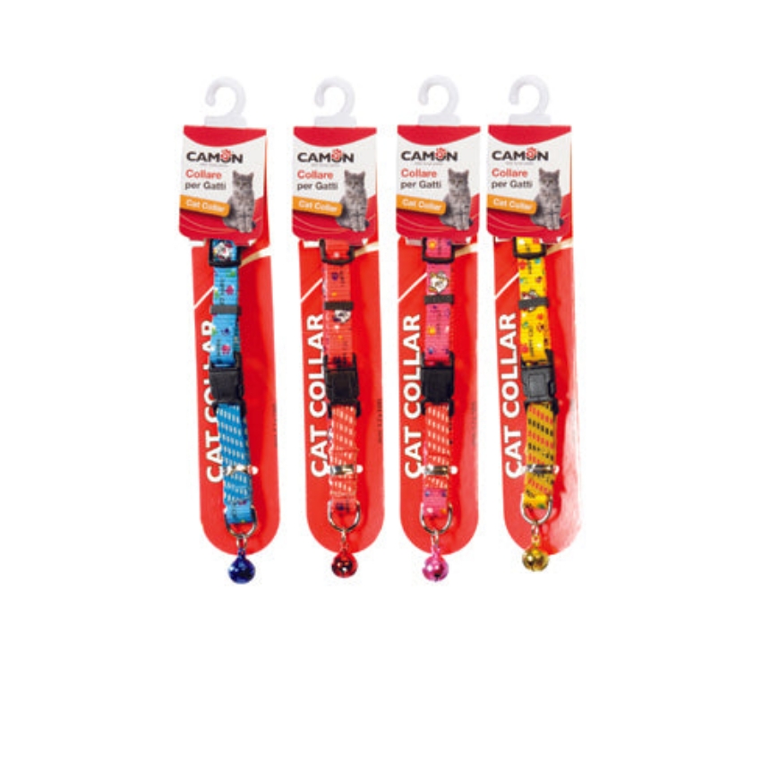 صورة Camon Adjust.Cat Collars With Bell 12X300Mm