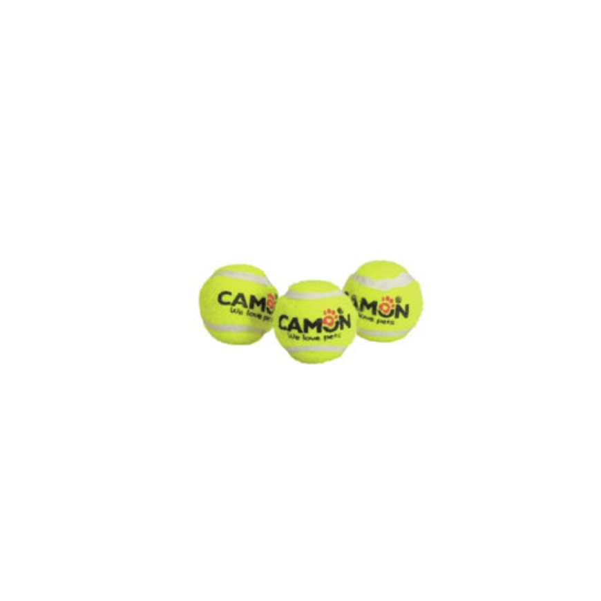 صورة Camon Yellow Tennis Ball With Sound 3Pcs