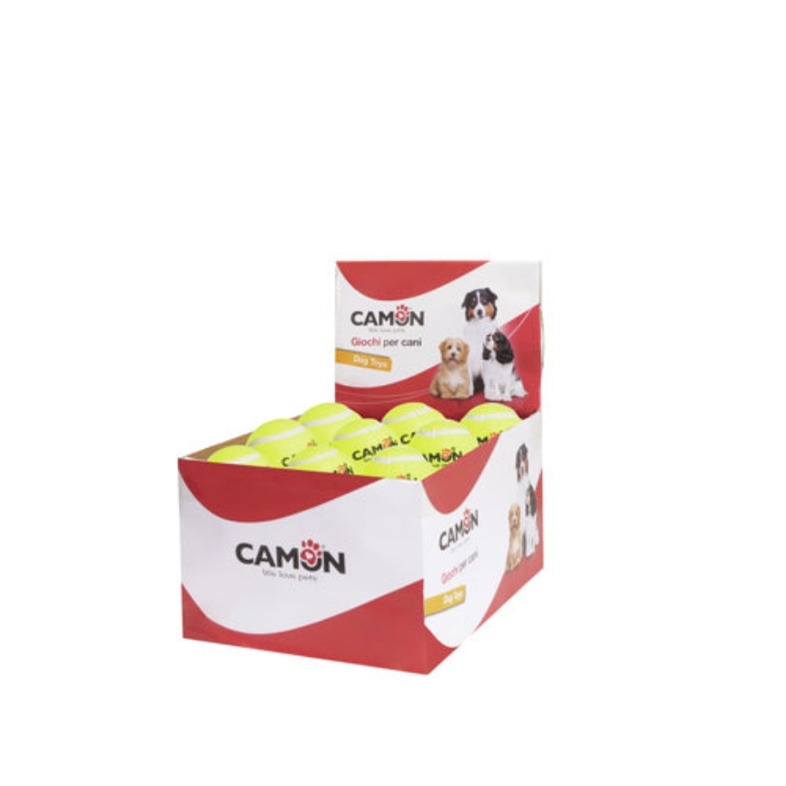 صورة Camon-Yellow-Tennis-Ball-With-Sound-62Mm