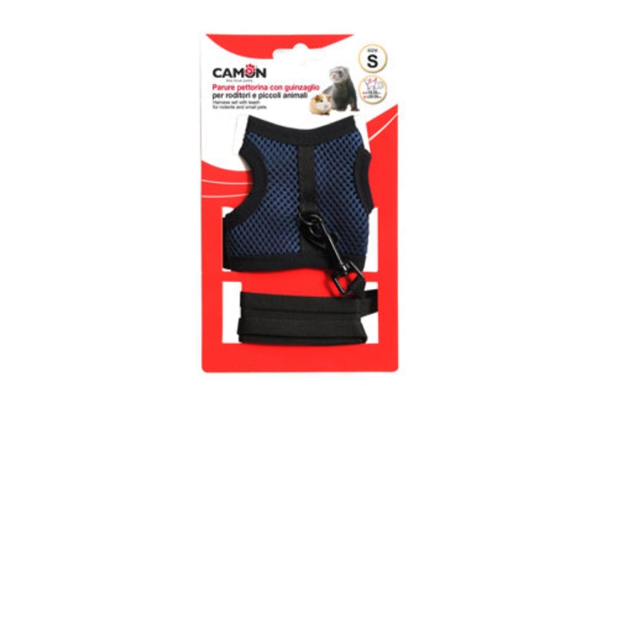 صورة Camon-Harness-With-Leash-105Cm-For-Small-Pets-S