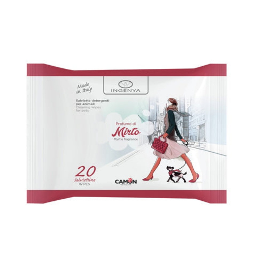 صورة Camon Cleansing Wipes 20Pcs With Myrtle Fragrance