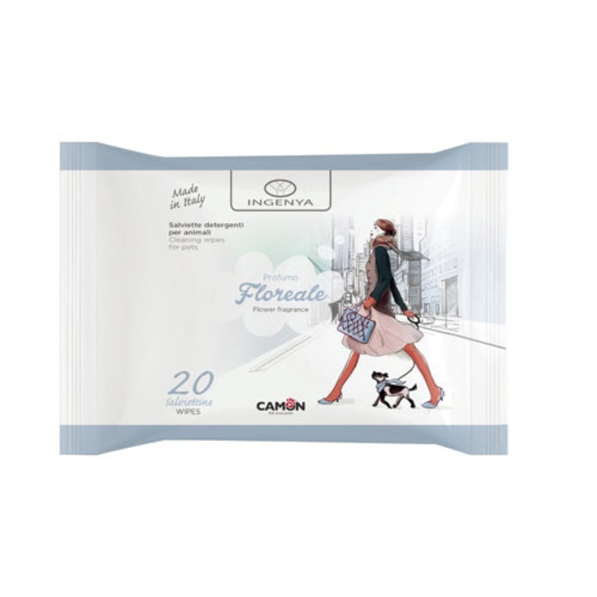 صورة Camon Cleansing Wipes 20Pcs With Flower Fragrance
