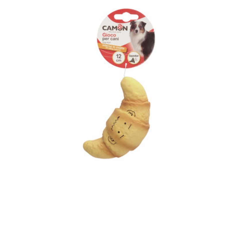 Picture of Camon Latex Toy With Wadding And Squeaker Brioche