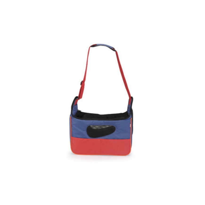 صورة Camon Pet Bag Blue-Red 40X20X27Cm