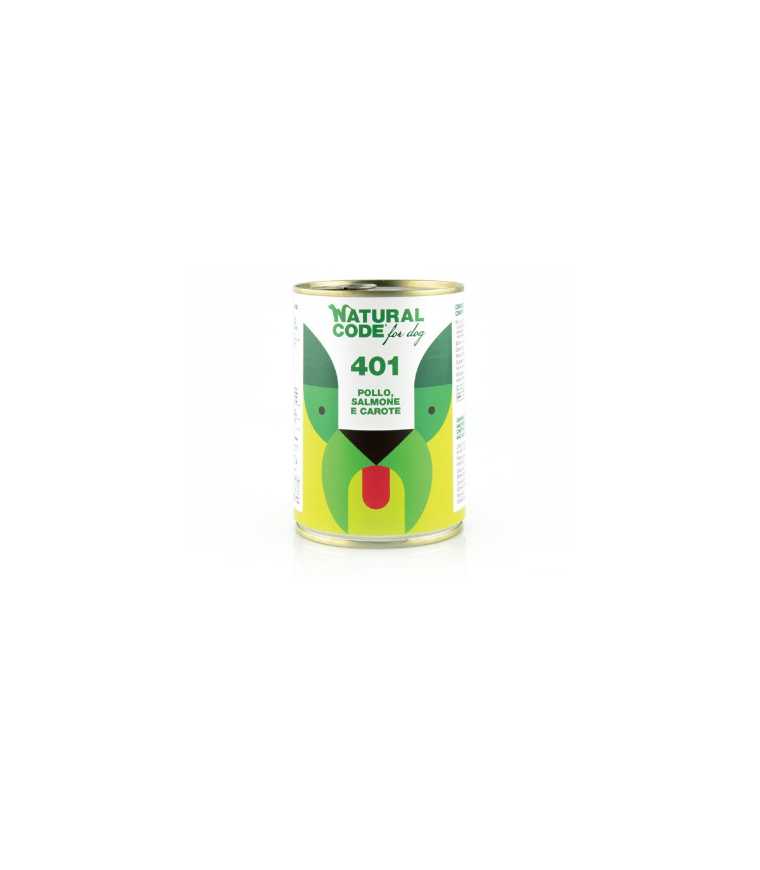 صورة Natural Code 401 Chicken Salmon And Carrot For Dogs 400G