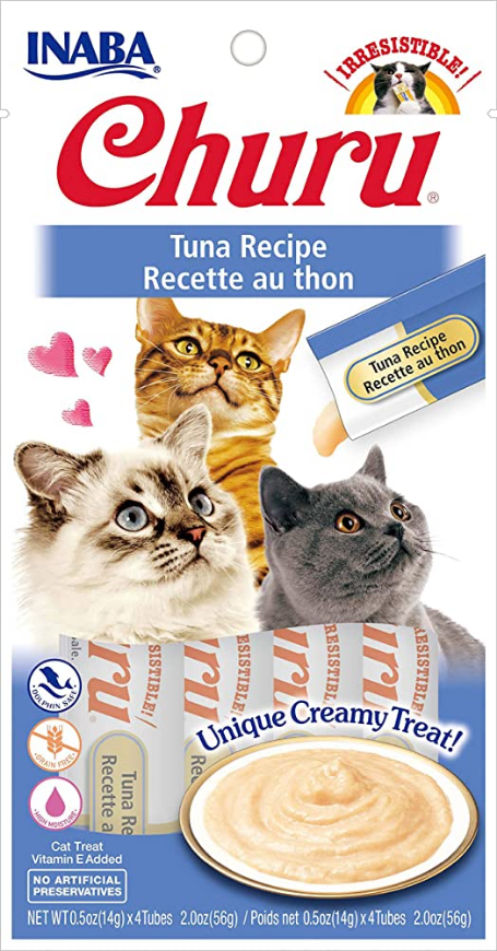 Picture of Inaba Churu Tuna With Beef 4X14G