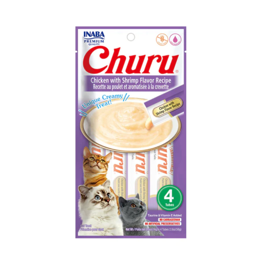 Picture of Inaba Churu Tuna With Clam 4X14G