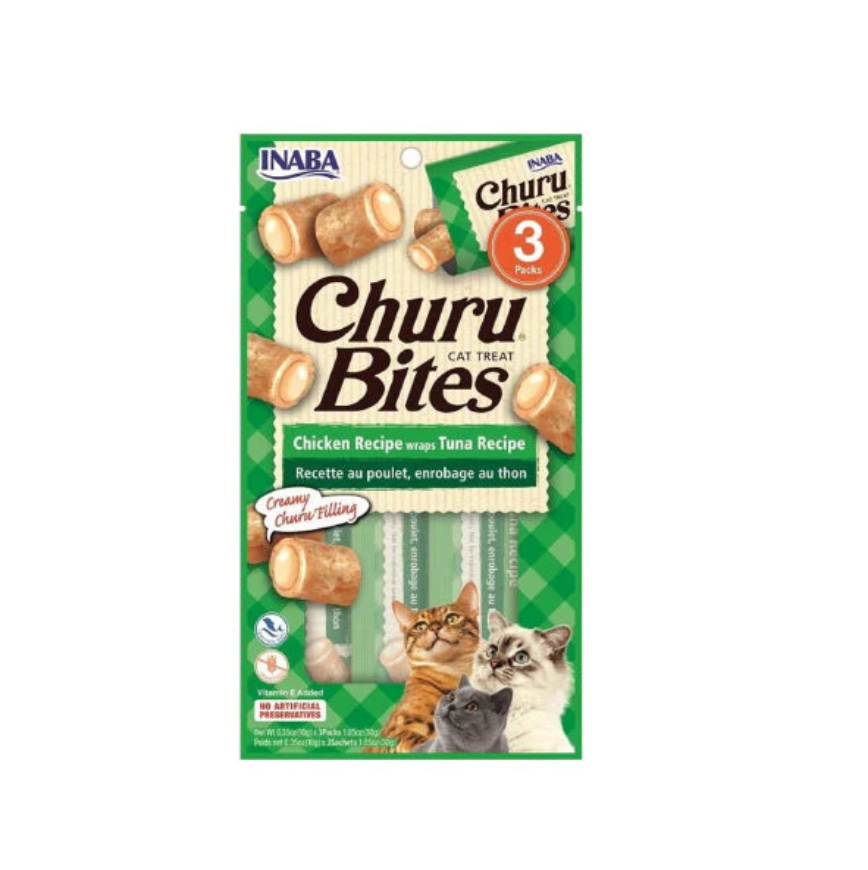 Picture of Inaba Churu Bites Chicken And Tuna 3X10G