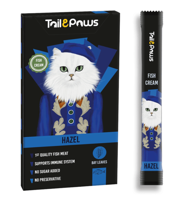 Picture of Tail And Paws Cat Cream - Hazel 75G