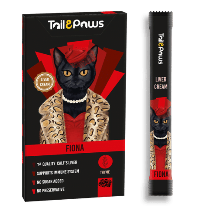Picture of Tail And Paws Cat Cream - Fiona 75G